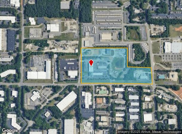 1810 Hembree Rd, Alpharetta, GA Parcel Map