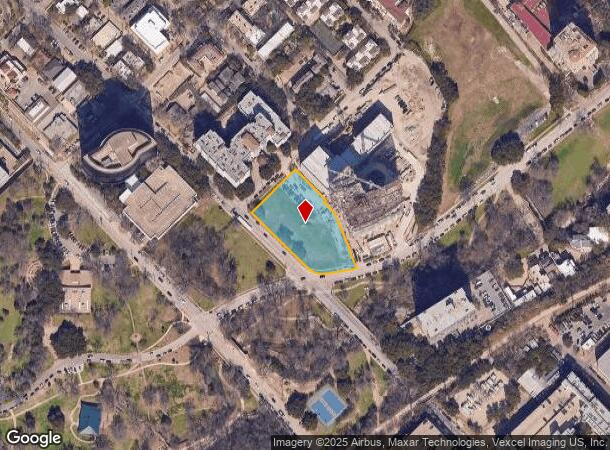  2505 Turtle Creek Blvd, Dallas, TX Parcel Map