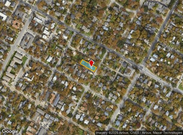 3506 Tom Green St, Austin, TX Parcel Map