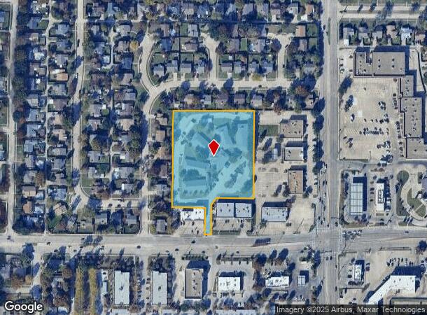  2129 E Arapaho Rd, Richardson, TX Parcel Map