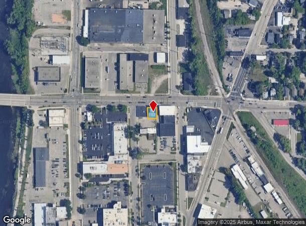 12 Leonard St Nw, Grand Rapids, MI Parcel Map