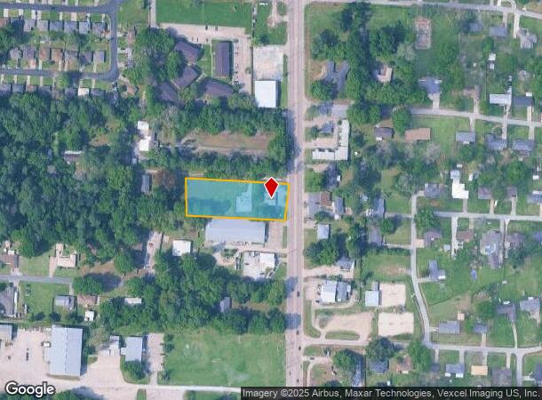  3405 Moss St, Lafayette, LA Parcel Map