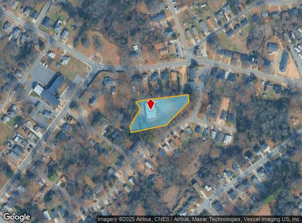  4409 Hovis Rd, Charlotte, NC Parcel Map
