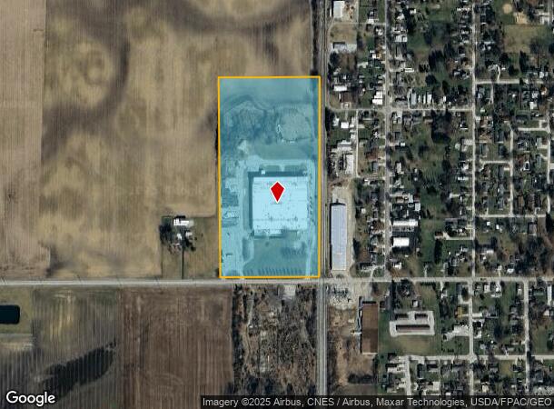  750 Spring St, Upper Sandusky, OH Parcel Map