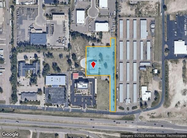  5150 Edison Ave, Colorado Springs, CO Parcel Map