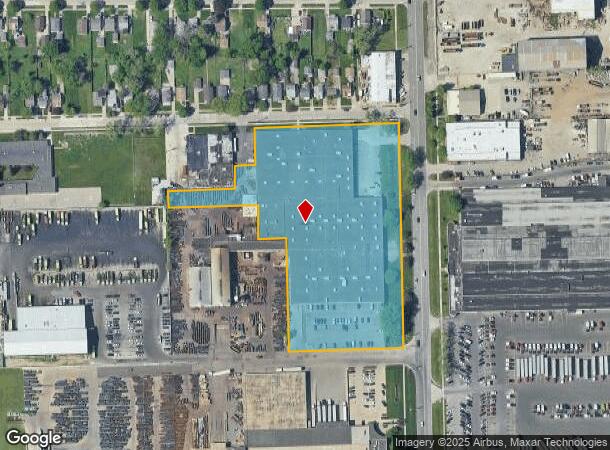  22155 Hoover Rd, Warren, MI Parcel Map