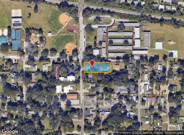  215 Kingsway Rd, Brandon, FL Parcel Map