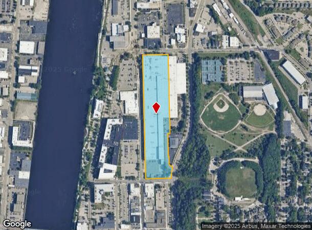 44 Coldbrook St Nw, Grand Rapids, MI Parcel Map