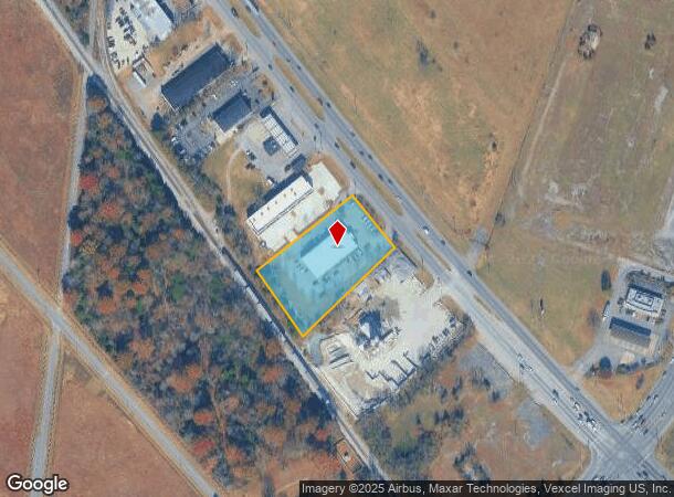  2115 Nw Broad St, Murfreesboro, TN Parcel Map