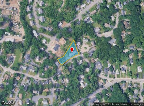  17 Burlington St, Woburn, MA Parcel Map