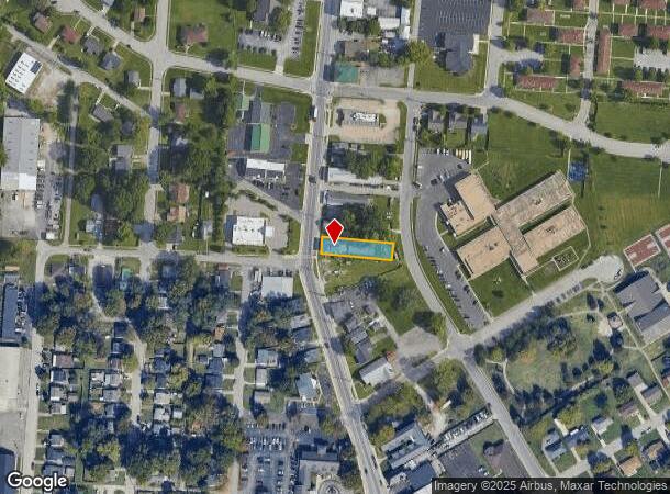 1602 Spring St, Jeffersonville, IN Parcel Map
