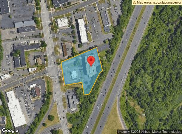  1360 Silas Deane Hwy, Rocky Hill, CT Parcel Map