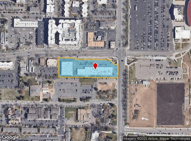  1205 W Elizabeth St, Fort Collins, CO Parcel Map
