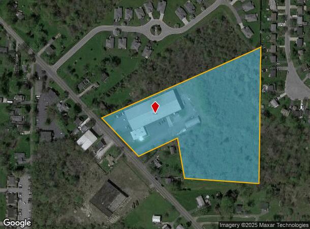  6747 Akron Rd, Lockport, NY Parcel Map