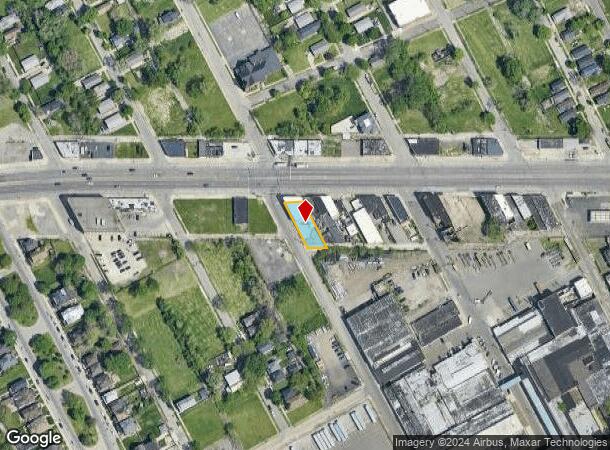  3461 Michigan Ave, Detroit, MI Parcel Map