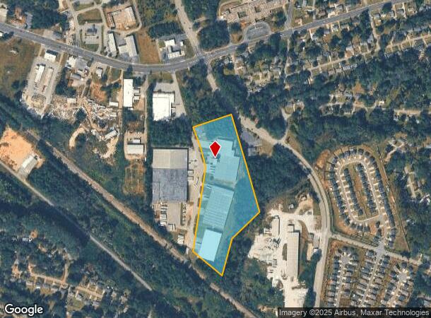 108 Service Rd, Anderson, SC Parcel Map