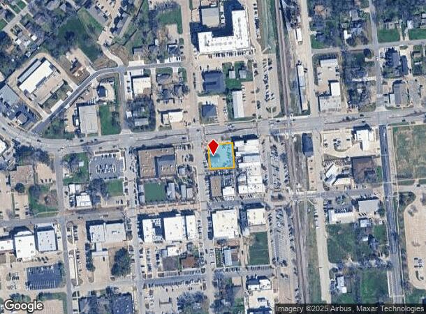 117 W Renfro St, Burleson, TX Parcel Map