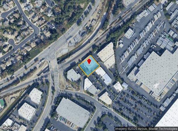  128 S Brent Cir, Walnut, CA Parcel Map