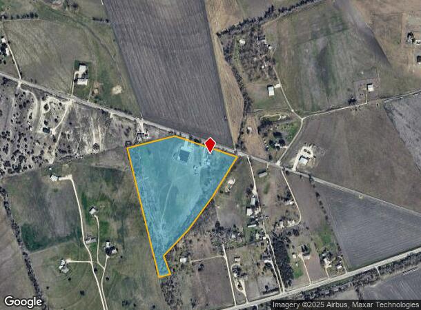  1050 County Road 154, Georgetown, TX Parcel Map