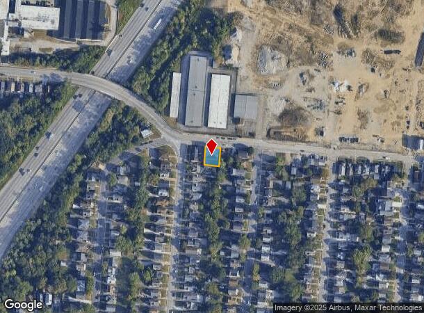 2771 Robertson Ave, Cincinnati, OH Parcel Map