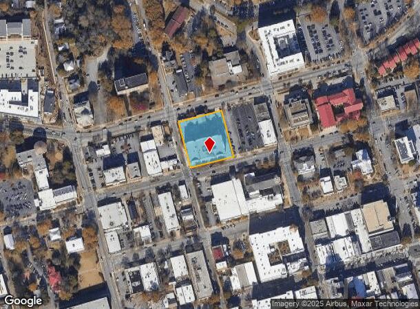 150 W Hancock Ave, Athens, GA Parcel Map