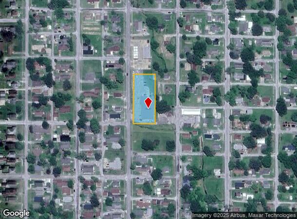  510 S Victor St, Christopher, IL Parcel Map