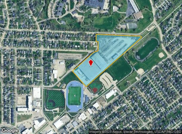 1755 I Ave Ne, Cedar Rapids, IA Parcel Map