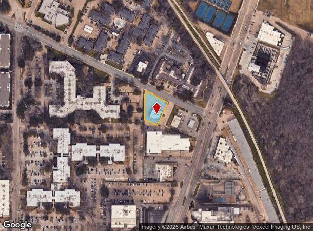 8380 Meadow Rd, Dallas, TX Parcel Map