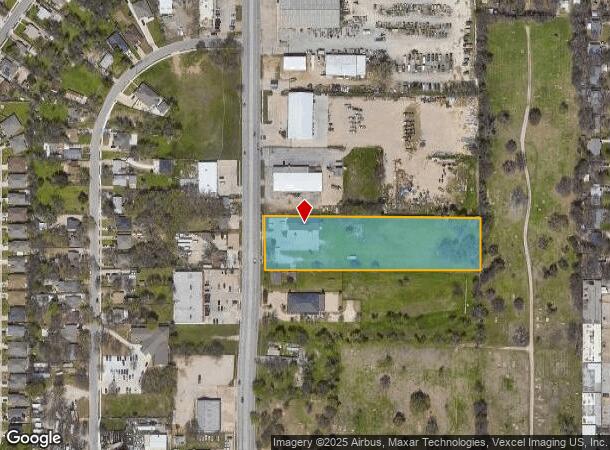  2818 N Beach St, Haltom City, TX Parcel Map