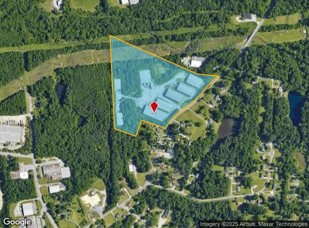 1809 Baker Rd, High Point, NC Parcel Map