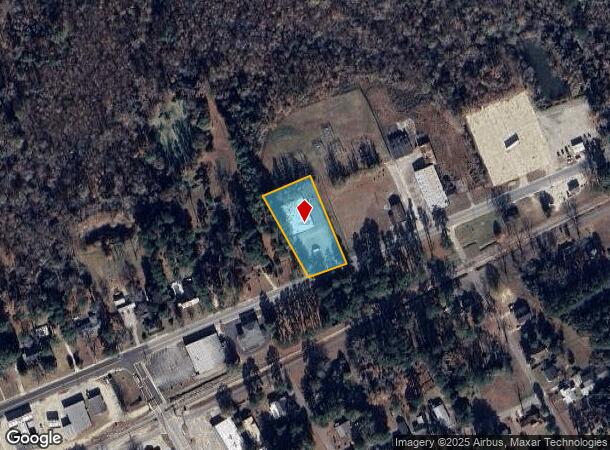  734 Main St, Fair Bluff, NC Parcel Map