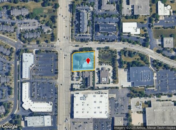 1375 N Roselle Rd, Schaumburg, IL Parcel Map