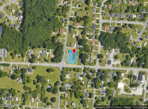  601 E Fairfield Rd, High Point, NC Parcel Map