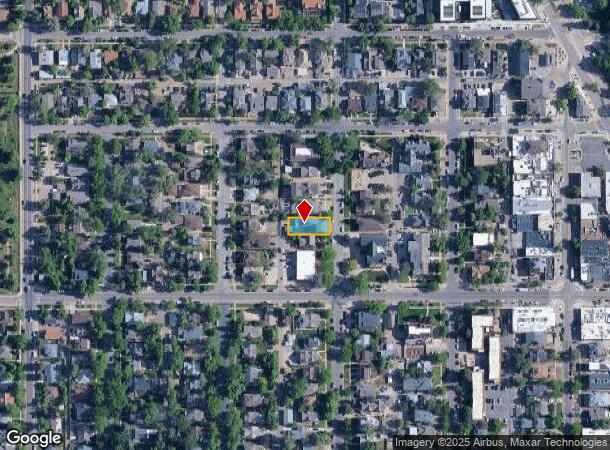 1129 11Th St, Boulder, CO Parcel Map