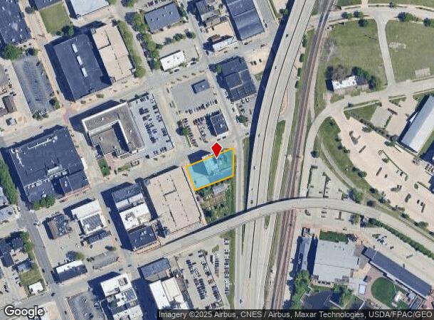 36 W 4Th St, Dubuque, IA Parcel Map