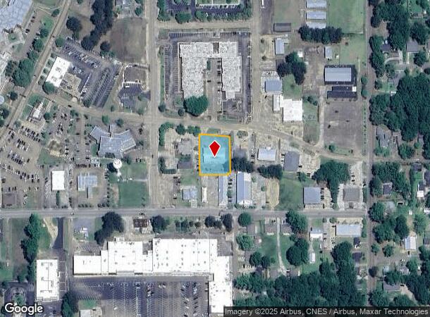 1405 Aston Ave, Mccomb, MS Parcel Map