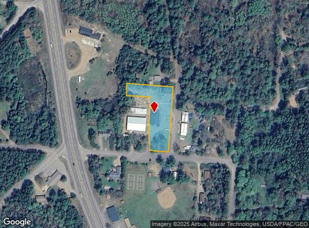 7095 Minocqua Rd, Hazelhurst, WI Parcel Map