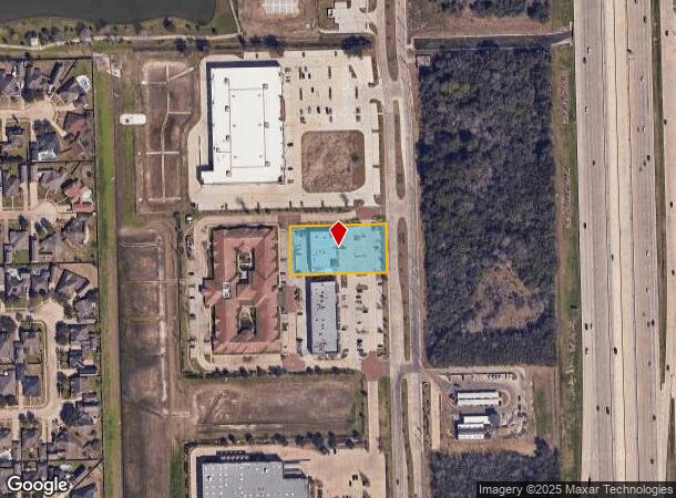  3414 Business Center Dr, Pearland, TX Parcel Map