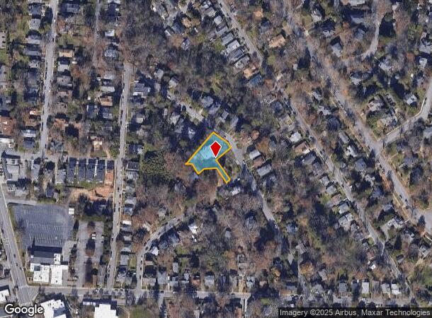  64 Linden Ave, Asheville, NC Parcel Map