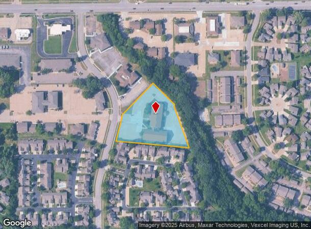 2942 Sw Wanamaker Dr, Topeka, KS Parcel Map