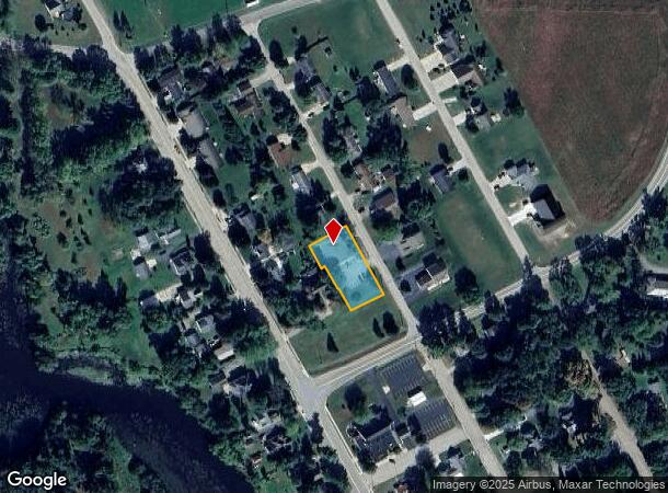  625 Pleasant St, Scandinavia, WI Parcel Map