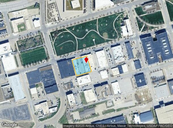  1420 Locust St, Des Moines, IA Parcel Map
