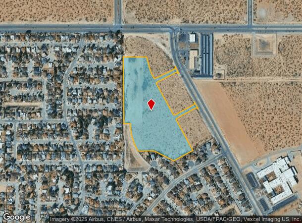 N Kenazo Ave, Horizon City, TX Parcel Map