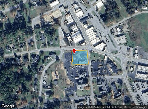  21 W Greer St, Honea Path, SC Parcel Map