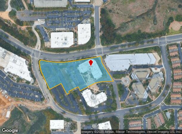 10431 Wateridge Cir, San Diego, CA Parcel Map