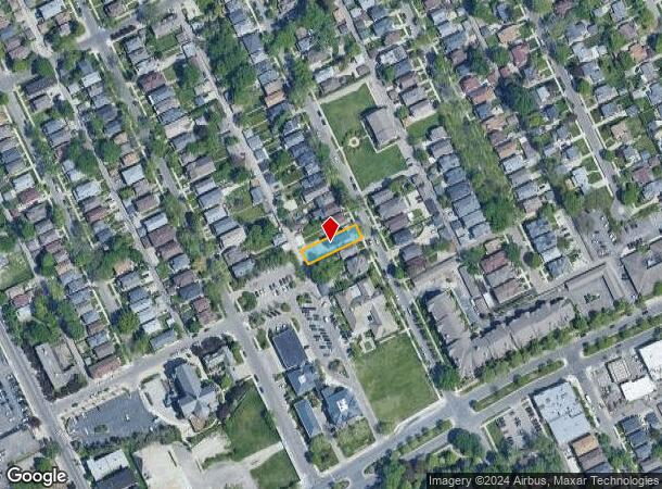  1033 Lakepointe St, Grosse Pointe Park, MI Parcel Map