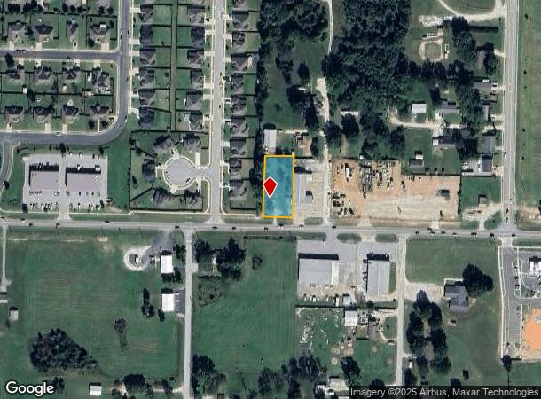 892 Slack St, Pea Ridge, AR Parcel Map