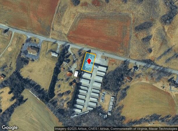 7768 Old Franklin Tpke, Glade Hill, VA Parcel Map