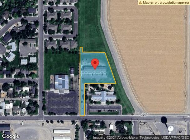  825 E 7Th St, Powell, WY Parcel Map