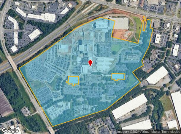  1000 Medical Center Blvd, Lawrenceville, GA Parcel Map